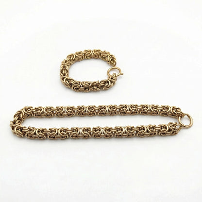 Gold Anthurium bracelet