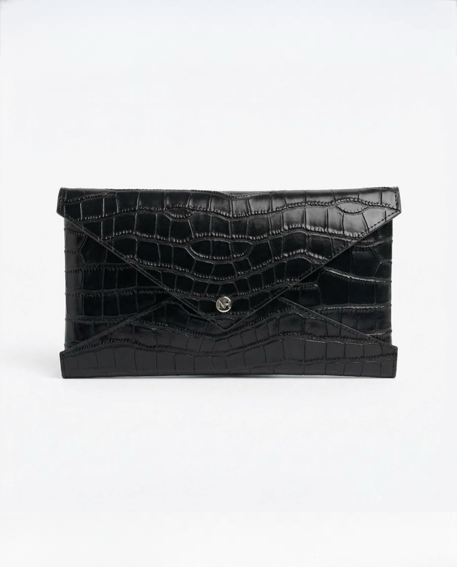Crock Caroline leather wallet 3-in-1 set
