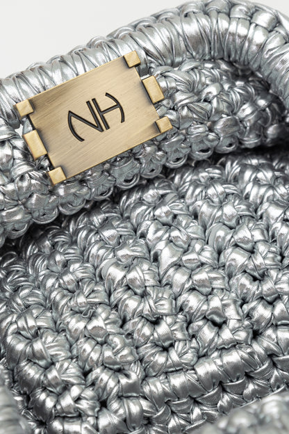 Amber Metallic Silver